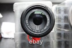 CANON 55-250 EFS IS 55-250MM with lens hood in like-new condition