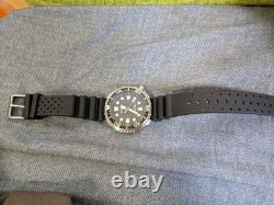 CITIZEN ProMaster Eco Drive watch black strap fully