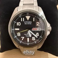 CITIZEN ProMaster LAND series rustic-style watch for men, size