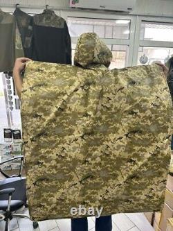 Camouflage poncho thermal imaging coat (infrared) anti-coat