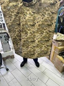 Camouflage poncho thermal imaging coat (infrared) anti-coat