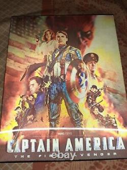 Captain America The First Avenger Blufans Lenticular Edition Steelbook Like