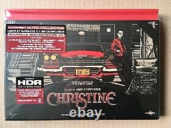 Christine John Carpenter Box Ultra Collector 4k Uhd + Blu-ray + DVD + Book