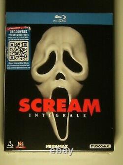 Coffret 4 Blu-ray Integrale Scream 1 / 2 / 3 / 4 Edition Française Neuf Rare