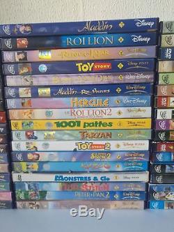 Collection 56 DVD Disney Diamond Pinocchio Aladdin Lion King Frozen