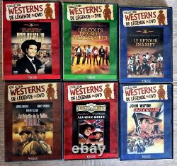Collection Westerns De Legende 53 DVD Plus 4 Rare Related Books-editions Atlas