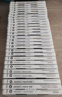 Collection of 28 DVD Drawing and Painting Practical Course 27 DVD New in Blister Pack