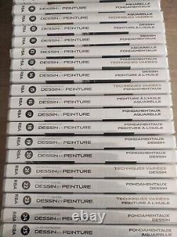 Collection of 28 DVD Drawing and Painting Practical Course 27 DVD New in Blister Pack