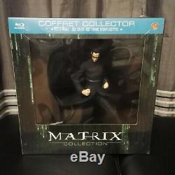 Collector Box Blu-ray Matrix Trilogy Edition 15 With Nine Figurine