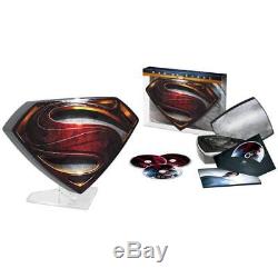 Collector's Box Man Of Steel Bluray 3d Numbered Edition Metal Base
