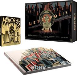 Collector's box set Metropolis Blu-ray Limited edition metal Futurepak case book