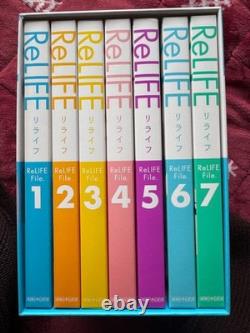 Complete Blu-ray set of ReLIFE limited edition, the 7 volumes with storage box