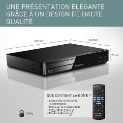 DMP-BD84EG-K Smart Network 2D Blu-ray Disc/DVD Player, Internet Apps