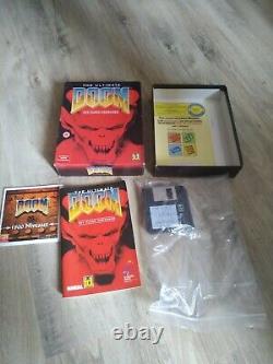 DOOM Thy Flesh Consumed PC Original Big Box (1995)