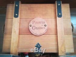 DVD Box Pirates Of The Caribbean Collector Very Rare Wooden Chest