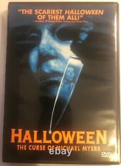 DVD Halloween 6 The Curse Of Michael Myers Rare Zone 1 Language French