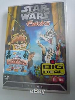 DVD Star Wars- Ewoks- 2 Movies- The Village Hante-tales D'endor New Pack