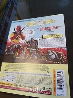 Deadpool 1 & 2 Limited Edition Collector SteelBook Blu-Ray Plush New