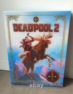 Deadpool 2 Exclusive Blufans # 54 Bluray Steelbook Single Lenticar