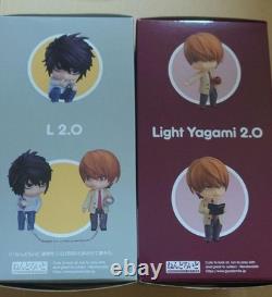 Death Note Nendoroid Figurine Set Light & L new with damaged box
