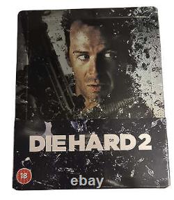 Die Hard 2 Die Harder Steelbook Blu-ray Zavvi Limited 2013 Region Free Vo