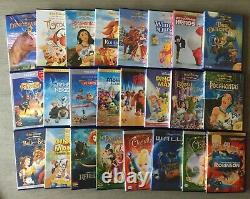 Disney Losange Dvd. Lot Of 90 DVD Comme Neuf, Perfect Condition
