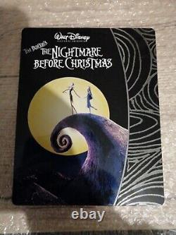 Disney The Nightmare Before Christmas / Strange Christmas of Mr. Jack Blu Ray Steelbook