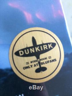 Dunkirk Blufans Oab Steelbook One-click Box Blu-ray 4k / Uhd New