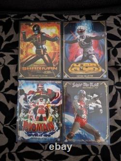 Dybex Tokusatsu Collector’s DVD Box Set Sharivan X-OR Bioman San Ku Kaï New