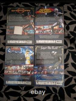 Dybex Tokusatsu Collector’s DVD Box Set Sharivan X-OR Bioman San Ku Kaï New