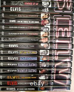 Elvis Presley: The Greatest Films of the Rock King Complete 53 DVD 53 Booklets