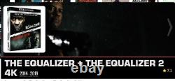Equalizer + Equalizer 2 Box 4k Ultra + Blu-ray + Fur As Nine