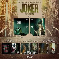 Exclusive Joker Mantalab Uhd 4k + 2d Blu-ray Steelbook Boxset Pre-order