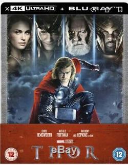 Exclusive Steelbook Zavvi Thor 4k Ultra Hd (2d +) Marvel Sold Out