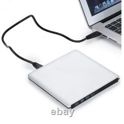 External USB 3.0 4K UHD Blu-ray burner, DVD/BD-RE compatible, Windows/Mac compatible