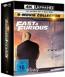 Fast & Furious 9 Movie Collection 4K, 9 Ultra-HD Blu-ray