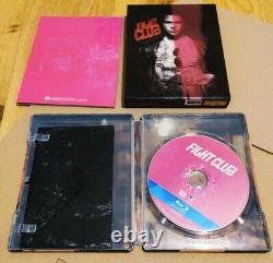 Fight Club Blu Ray Steelbook Double Lenticular Manta Lab + Blu Ray Vf
