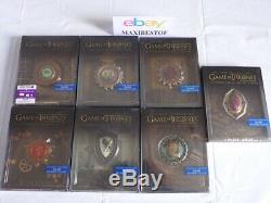 Game Of Thrones Bluray Steelbook Collection 1 To 7 French Edition New