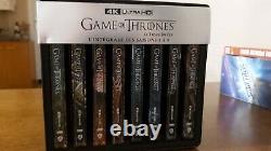 Game Of Thrones Seasons 1 To 8 Blu-ray 4k Coffret Boitiers Steelbook