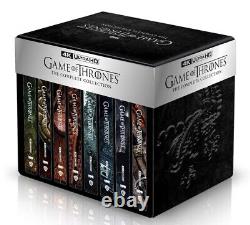 'Game of Thrones Blu-Ray 4K UHD Steelbook Collector's Edition Seasons 1-8'