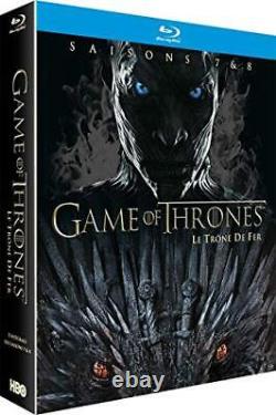 Game of Thrones (The Iron Throne) - Seasons 7 & 8 Blu-Ray