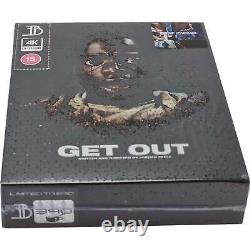 Get Out 4K Blu-ray Steelbook EverythingBlu Limited Edition 850 Zone Free VF
