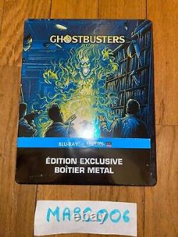 Ghostbusters 1 & 2- Steelbook Pop Art Bluray Sos Fantomes Neuf