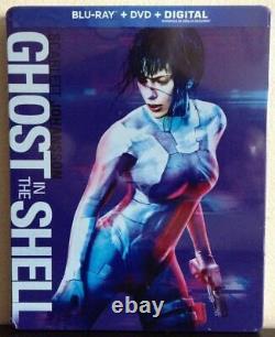 Gift Box Ghost In The Shell Limited Collector Edition Steelbook Blu-ray DVD New