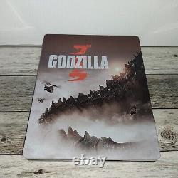 Godzilla (2014) FullSlip SteelBook 4K + Blu-Ray Fanatic Selection RA