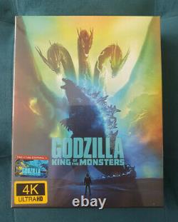 Godzilla King Of The Monsters 4k Uhd+2d Steelbook Fullslip Filmarena
