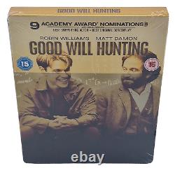 Good Will Hunting Blu-ray SteelBook Zavvi 2000 Edition Robin Williams, Matt Damon