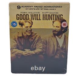 Good Will Hunting Blu-ray SteelBook Zavvi 2000 Edition Robin Williams, Matt Damon