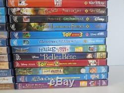 Gros Lot 44 DVD Movie / Grand Classic Walt Disney Pixar / Double Tbe Numbers
