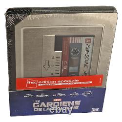 Guardians Of The Galaxy 3d+2d Steelbook Blu-ray Fnac Limited Edition Region B